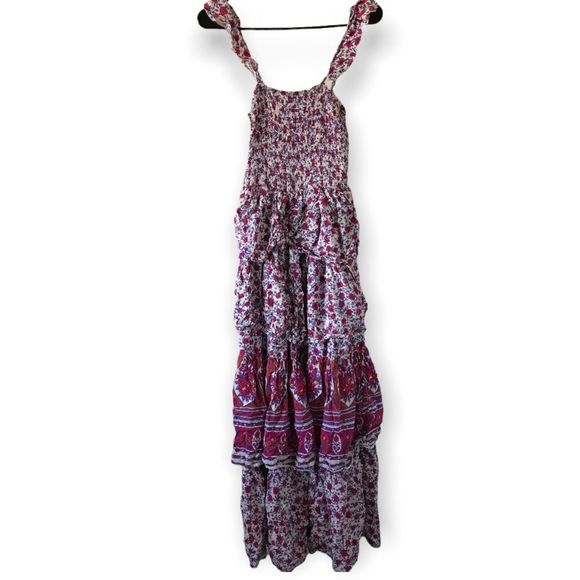 Abel the Label Dresses & Skirts - Abel the label floral smock midi dress with ruffles